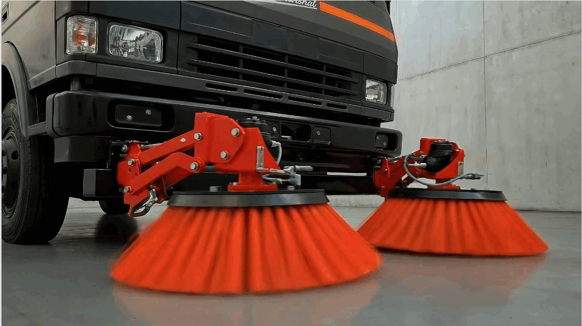 Extended Front Brush