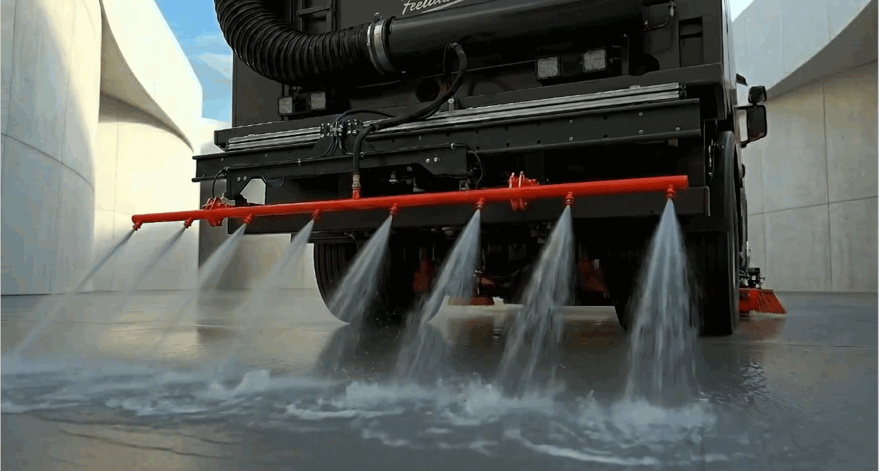 High Pressure Road Washing Bar
