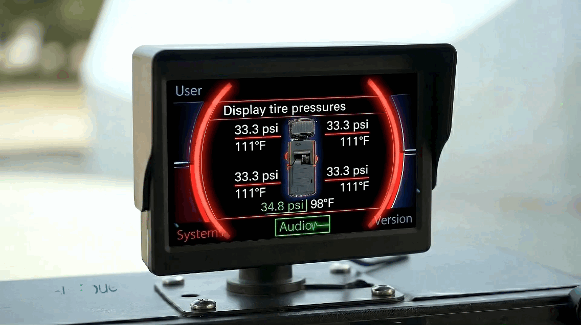 Tyre Pressure & Temperature Control